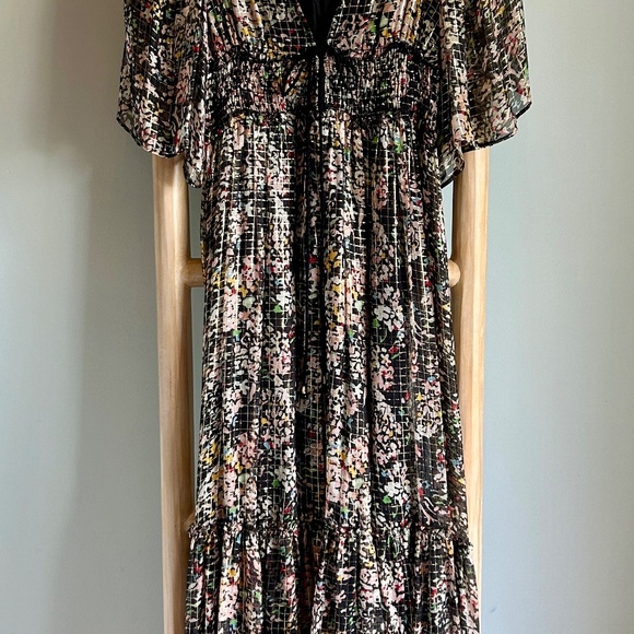 Love Sam long multi colored floral boho dress size small - Picture 7 of 7